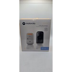 Motorola PIP11 Audio Baby Monitor Room Temp Night Light Lullabies 2-Way LCD